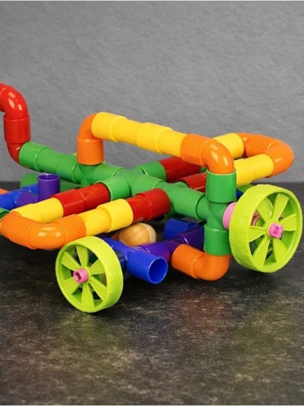 35 pc STEM Building Blocks Toy for Kids, Educational Toddlers Preschool Kit